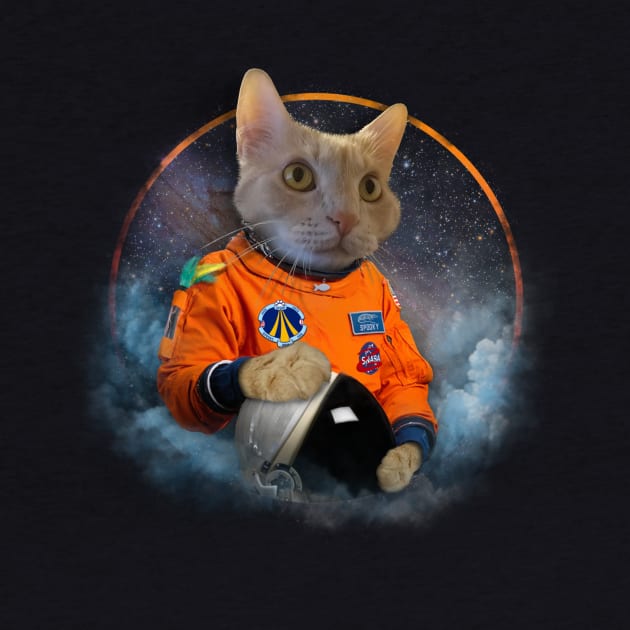 Catstronaut Portrait by WetNeon